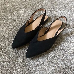 A New Day | Pointy Black Flats